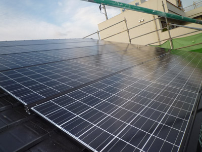 太陽光発電屋根